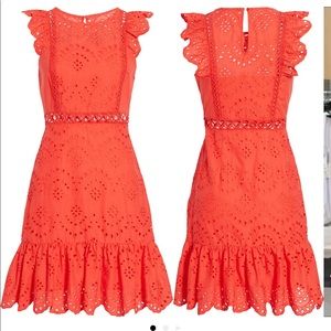 Sam Edelman, Eyelet A-line dress